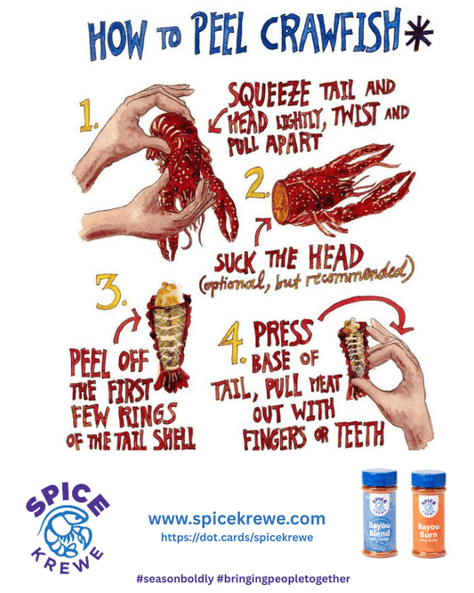 How To Peel Crawfish