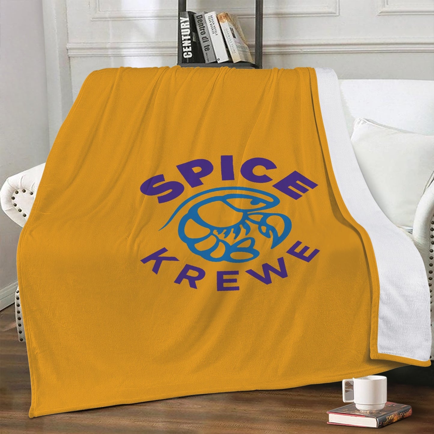 Dual-sided Stitched Fleece Blanket