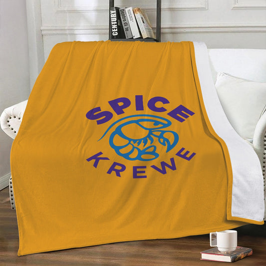 Dual-sided Stitched Fleece Blanket