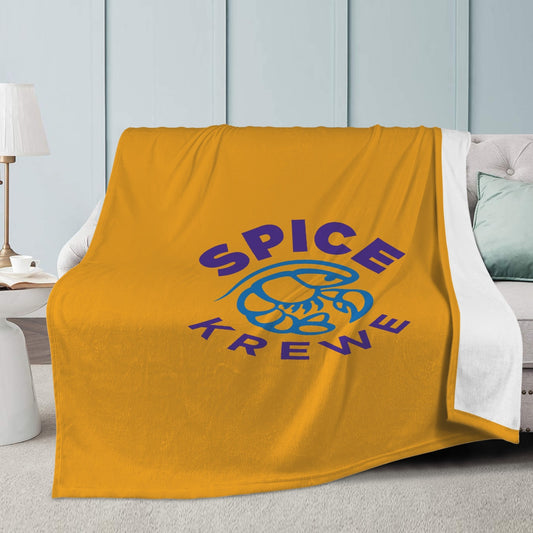Dual-sided Stitched Fleece Blanket